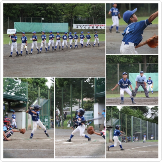 子ども会野球大会【準決勝】上麻生少年野球部